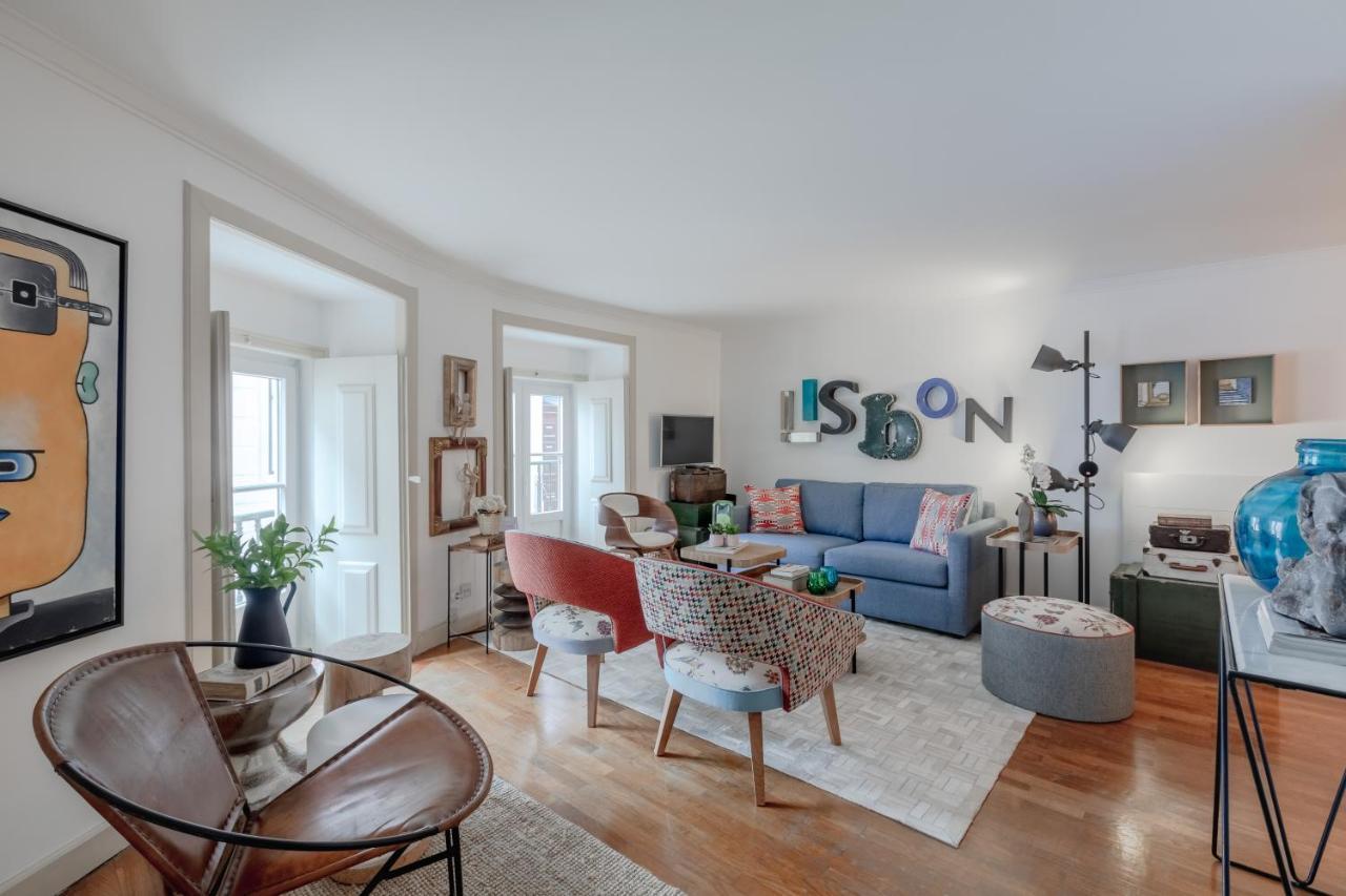 Artistic Design - Principe Real Apartment Lisbon Luaran gambar